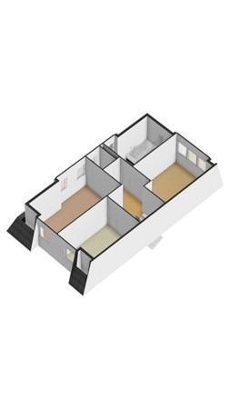 Floorplan - Kerkebogerd Bouwnummer 1L, 3999 NL Tull en 't Waal