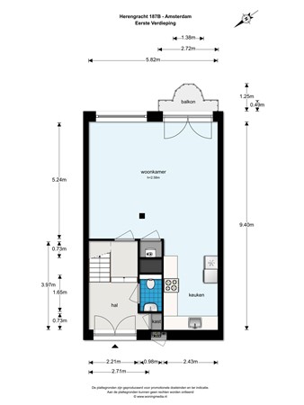 Medium property photo - Herengracht 187B, 1016 BE Amsterdam