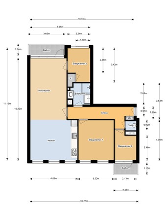 Medium property photo - Van Nijenrodeweg, 1082 HA Amsterdam