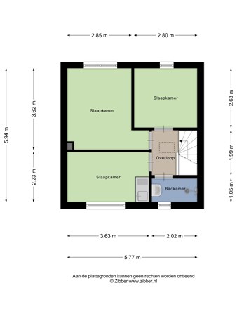 Vogelschorstraat 18, 4541 AZ Sluiskil - 457446_2D_Eerste_Verdieping_Vogelschorstraat_18_Sluiskil_02.jpg