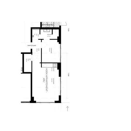 Floorplan - West 49F, 1633 JD Avenhorn