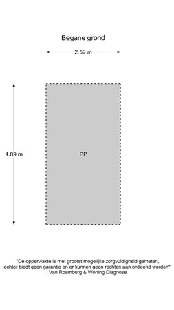 Floorplan - Leemhorststraat 58, 1624 NM Hoorn