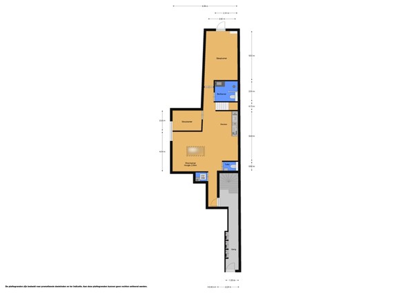 Floorplan - Lange Kerkstraat 24A, 1621 EG Hoorn