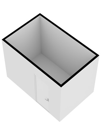 Floorplan - Pieter de Hooghlaan 16, 1399 GA Muiderberg