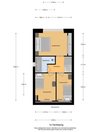 Floorplan - Schottegat 2, 1317 AH Almere