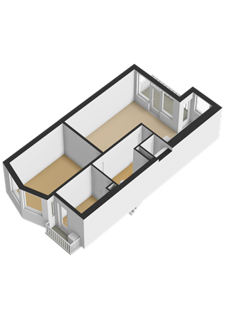 Halleystraat 12a, 3112 PN Schiedam - Eerste verdieping - 3D.png