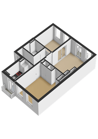 Leopoldstraat 15B, 3031 SV Rotterdam - Appartement - 3D.png