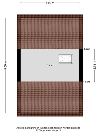 Burg. Gaarlandtstraat 13, 4205 CA Gorinchem - Zolder 2D.jpg