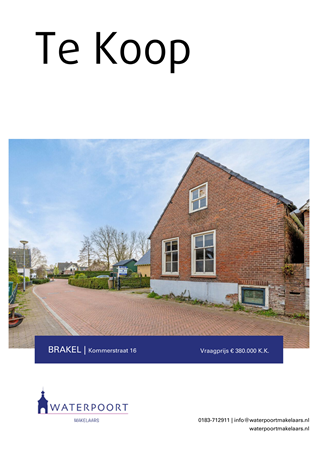 Brochure preview - Kommerstraat 16, 5306 AP BRAKEL (1)