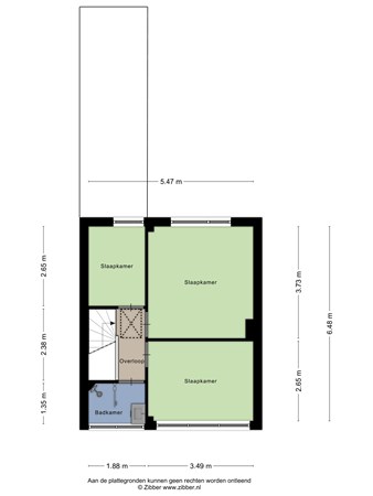 Bakkerskilstraat 25, 4251 ZJ Werkendam - EersteVerdieping Bakkerskilstraat 25.jpg