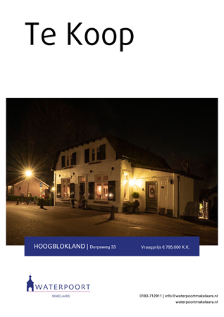 Brochure preview - Dorpsweg 33, 4221 LG HOOGBLOKLAND (1)