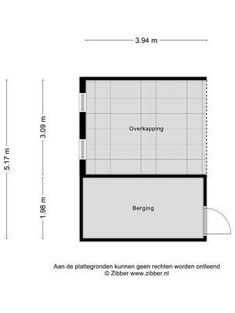 Dorpsweg 33, 4221 LG Hoogblokland - 468422_2D_Berging_Dorpsweg_33_Hoogblokland_01.jpg