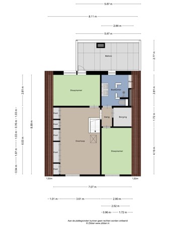 Dorpsweg 33, 4221 LG Hoogblokland - 468422_2D_Eerste_verdieping_Dorpsweg_33_Hoogblokland_03.jpg