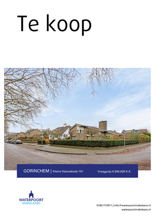 Brochure preview - Kleine Haarsekade 101, 4205 VE GORINCHEM (1)