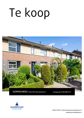 Brochure preview - Karel De Stoutestraat 9, 4205 HL GORINCHEM (1)