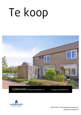 Brochure preview - Dokter Hiemstralaan 13, 4205 KJ GORINCHEM (1)