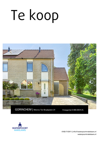 Brochure preview - Menno Ter Braakplein 31, 4207 PR GORINCHEM (1)
