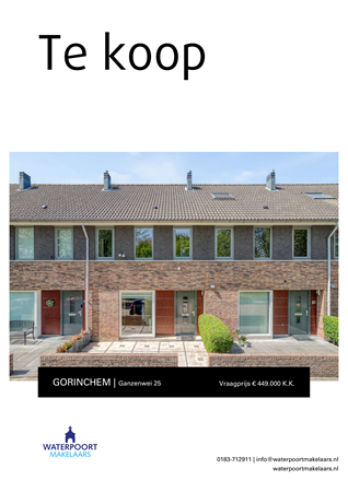 Brochure preview - Ganzenwei 25, 4205 XD GORINCHEM (1)