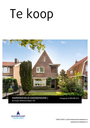 Brochure preview - Koningin Wilhelminalaan 107, 3372 AC HARDINXVELD-GIESSENDAM (1)