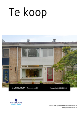 Brochure preview - Tapperstraat 32, 4204 TT GORINCHEM (1)