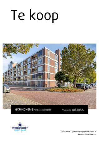 Brochure preview - Pensionarisstraat 68, 4204 BJ GORINCHEM (1)
