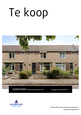 Brochure preview - Dokter Bauerstraat 162, 4205 KE GORINCHEM (1)