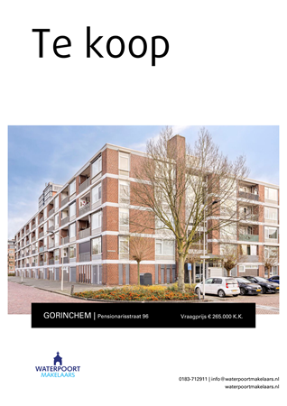 Brochure preview - Pensionarisstraat 96, 4204 BK GORINCHEM (1)
