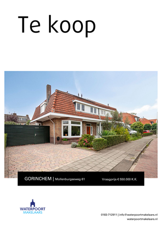 Brochure preview - Mollenburgseweg 61, 4205 HC GORINCHEM (1)