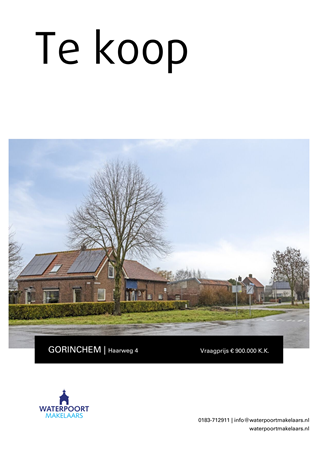 Brochure preview - Haarweg 4, 4205 ND GORINCHEM (1)