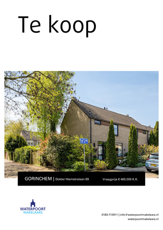 Brochure preview - Dokter Hiemstralaan 89, 4205 KL GORINCHEM (1)