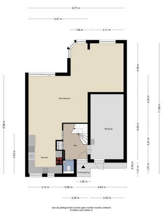 Mevr.Mr. L. Ribbius Peletierstraat 18, 4207 NL Gorinchem - 187757173_1668558_mevr_begane_grond_first_design_20260715_d31a67.jpg