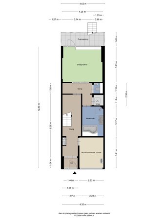 Hoofdwal 25, 4207 EA Gorinchem - 188438503_1674195_hoofd_begane_grond_first_design_20260811_ecffbe.jpg