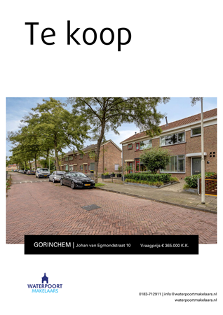 Brochure preview - Johan van Egmondstraat 10, 4205 GN GORINCHEM (1)