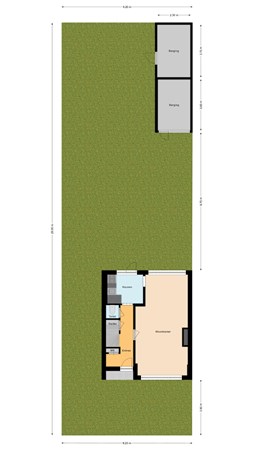 Floorplan - Koninginneweg 216, 2411 XX Bodegraven