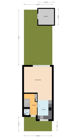 Floorplan - Guldendreef 29, 3446 XD Woerden