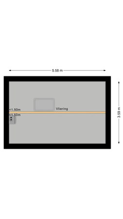 Floorplan - Nieuwstraat 52A, 2411 EM Bodegraven