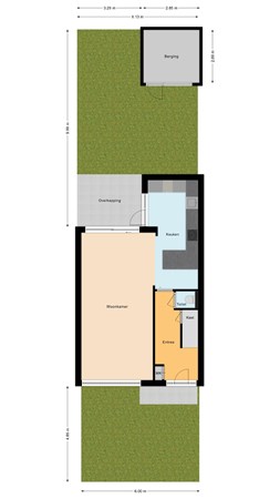 Floorplan - Hollandshof 31, 2411 KC Bodegraven