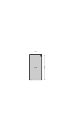 Floorplan - Noordstraat 23D, 2411 BG Bodegraven