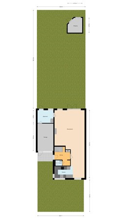 Floorplan - De Werf 65, 2411 RZ Bodegraven