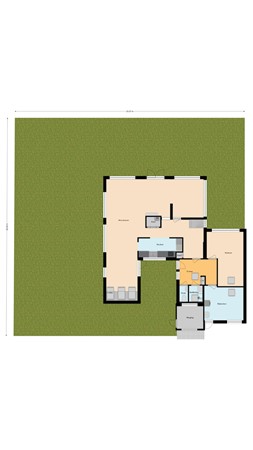 Floorplan - Leeuwerik 8, 2411 KR Bodegraven
