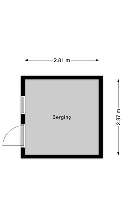 Floorplan - Merel 6, 2411 KN Bodegraven