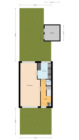 Floorplan - Merel 6, 2411 KN Bodegraven