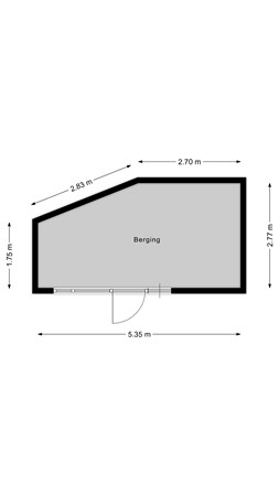 Floorplan - Winde 15, 2411 DH Bodegraven