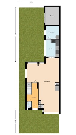 Floorplan - Goudseweg 31, 2411 HG Bodegraven