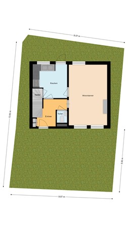 Floorplan - Zuidkade 2, 3465 JD Driebruggen