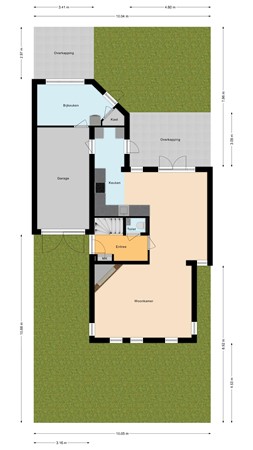 Floorplan - Botter 4, 3448 KA Woerden