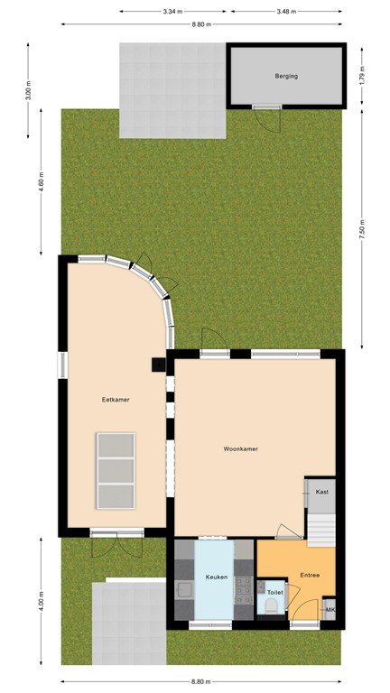 mediumsize floorplan