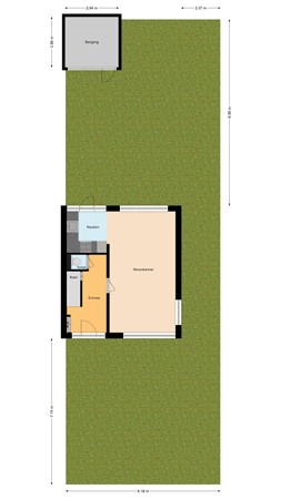Floorplan - Stadhouderslaan 1, 2411 TZ Bodegraven