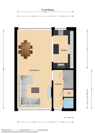 Floorplan - Bongerd 150, 8212 BH Lelystad
