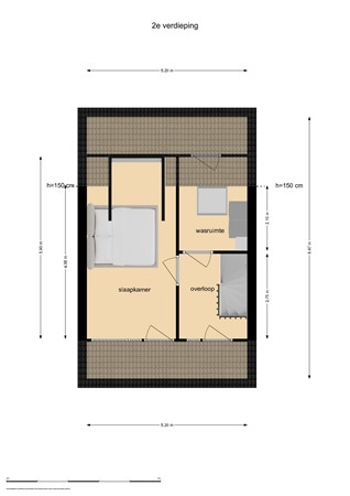 Floorplan - Punter 14 31, 8242 DD Lelystad